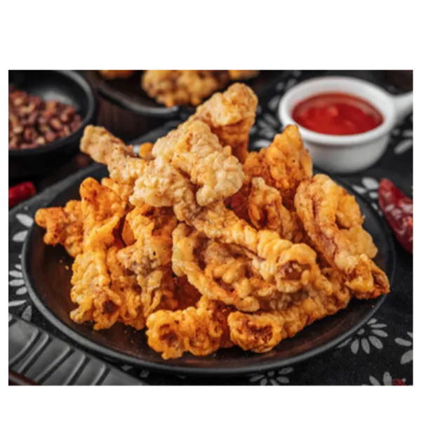 Carne de cerdo frito poco picante