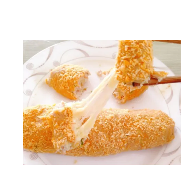 Rollito de queso frito